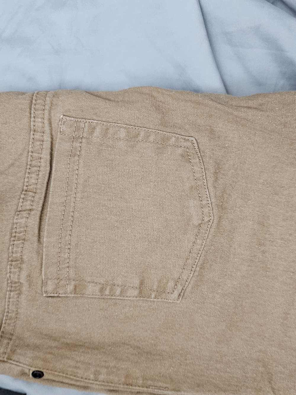 Diane Gilman Tan Chino Pants - Classic Straight Fit - Picture 2 of 6